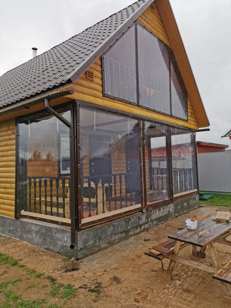 Мягкие окна ПВХ для веранды в городе Одинцово